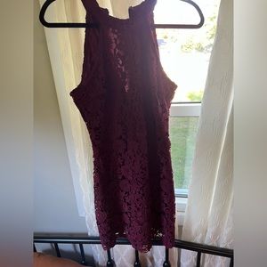 Lulu’s size small, maroon dress